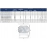 EXTRACTOR ATMOSFERICO 30" GALVANIZADO SIN BASE
