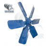 ASPAS DE 22" CON 6 ALABES EN ALUMINIO