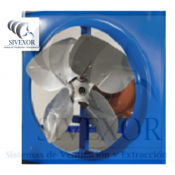 ASPAS DE 10" CON 4 ALABES DE ALUMINIO