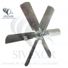 ASPAS DE 18" CON 6 ALABES DE ALUMINIO"